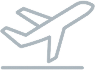 Aircraft takeoff icon