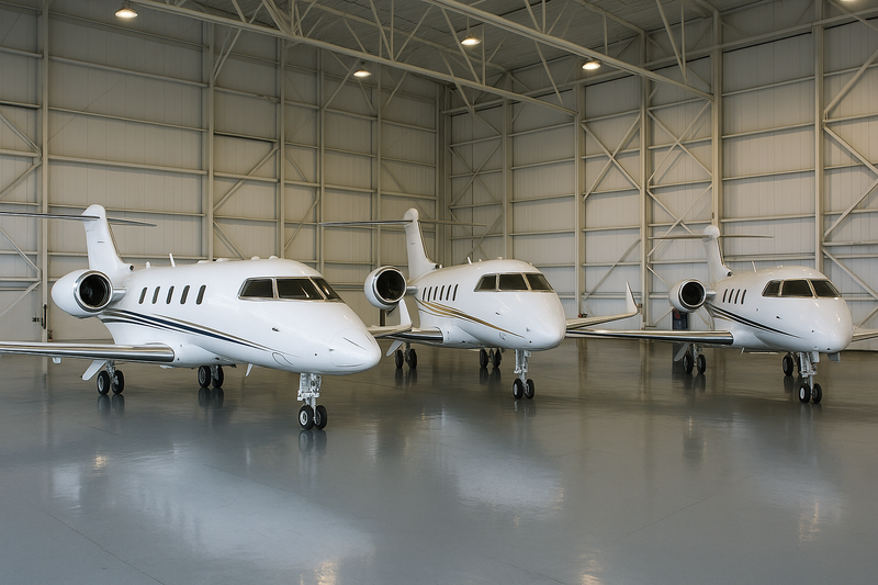 Aircraft hangar maintenance facility